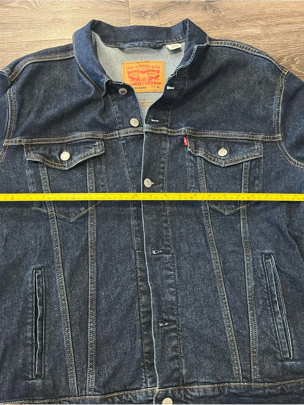 Levi's Indigo Blue Denim Jacket - Classic Trucker Style